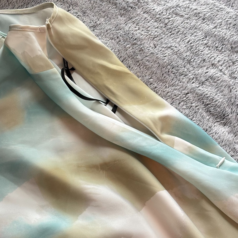 Forever 21 Maxi Slip Dress Fairy Grunge Medium Whimsical Ethereal Coastal 19293x - Picture 9 of 14